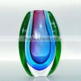 Colorful Glass Art Vase for Wedding Souvenirs thumbnail-1