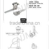 CNJMA MS809C Popular Zinc Alloy Tubular Key Cam Lock ,7 Pins Cam Lock thumbnail-6