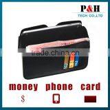 2015 Brand New Design Leather Back Case for IPhone 6 Leather Case With Stand & Card Slots thumbnail-4