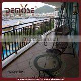 floor mounted aluminum handrail for balconies