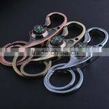 Metal Compass 2-ring Keychains