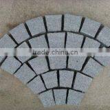 Flamed Mesh Backed G603 Granite Paving Stone thumbnail-1
