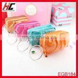 High Quanlity PU Shiny Cosmetic Bag Candy Colors Women Purseunique Makeup Bags thumbnail-1