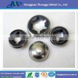Stainless Steel Carbon Spring Steel Nigrescence Black Cap Nuts thumbnail-1