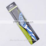 New Designed Non-stick Color Coating Pizza Knife with Double Blister Packing Colored Kitchen Knife KP1301-PIDB