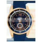 Calgary Watches Mazzini Midnight Blue Watch, Blue and Gold thumbnail-1