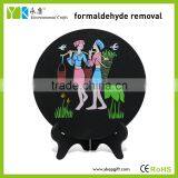 Young Ladies Plate Round Shape Cheap Bulk Personalized Opening Ceremony Gifts thumbnail-1