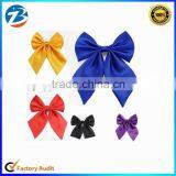 Student Fashion Unicolor Collar Flower Bowtie Wholesale
