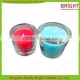 Glass Jar Paraffin Wax Scented Decor Candle