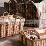 Rectangle Natural Seagrass Storage Basket With Handles Quality Choice thumbnail-4
