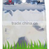 zipper bag for cable with hanging hole