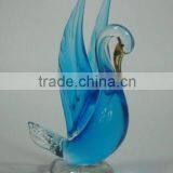 Handmade Colorful Glass Swan thumbnail-1