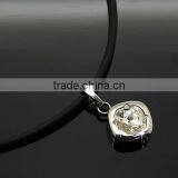 Noproblem D027 Power Tourmaline Germanium Health Balance Clear Crystal Pendant Necklace thumbnail-3