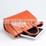 Orange Leather Office Lady Handbags ,leather Bags Women thumbnail-6