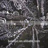 KS Velvet Fabric With Emboss Flower for Women