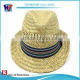 Hotsale Promotion Custom Your Own Logo Straw Hat thumbnail-1