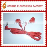 Cheap disposable bus red earphone in bulk Factory Wholesale