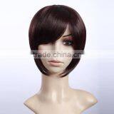 Wet and Wavy Cheap Lace Front Wig Short Wig Synthetic Bang Wholesale European Kosher Wig Distributor thumbnail-2