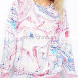 100% Polyester Custom Printing Hooodies, Sublimation Women Hoodies thumbnail-2