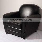 American Luxury Club Sofa Combination Retro Wooden Sofa thumbnail-3