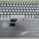 US laptop keyboard for Axioo PJM / Clevo M1110 white keyboard