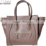 Tote Shopping Bag With Side Extensions (big) Handbags Italian Bags Genuine Leather Florence Leather Fashion thumbnail-4