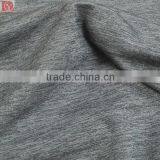 100% Polyester Heather Mechanical Jersey Anti-bacterial Fabric for Sportswear