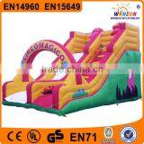 Lovely Kids Toys Outdoor CE Inflatable Cartoon Slide