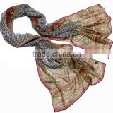 2011 Newest 100% silk shawl Wholesale & OEM (CQ1003-1)