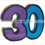 Wholesale Age 30 Number Pinata - 30th Birthday Party Supplies thumbnail-1