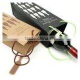 Customize Luxury Wine Bottle Gift Paper Bag thumbnail-1