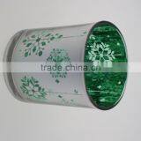Christmas Day Glass Candle Holders /laser Print Glass Bottle thumbnail-3
