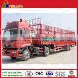 Semi Trailer Type and Steel Material 50 Tons 3 Axle Animal Transport Livestock China Gooseneck Horse Trailer thumbnail-4