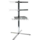 LCD LED TV Stand With Universal Mounting System Stainless Steel TV Stand thumbnail-2