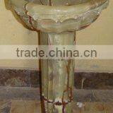 Custome Made ONYX PEDESTALS SINKS AND BASINS thumbnail-3