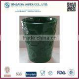 Colored Round Clay Flower Pots thumbnail-1