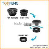 3 in 1 Fisheye-Lens + Wide Angle + Macro Lens Clip Camera Photo Kit For Smart Phones thumbnail-3