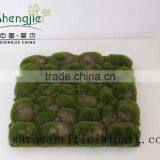 SJ44455 Artificial Moss Ball , Moss Green Mat Wall Decorative thumbnail-5