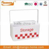 Housekeeper Metal Storage Box With Metal Handle thumbnail-3