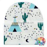 Vintage Feather Print Black Baby Summer Hat thumbnail-2