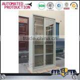 Metal Storage Cabinet Organiser Double Door Tall Shelf Cupboard thumbnail-4