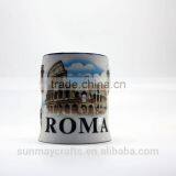 OEM High Quality Custom Ceramics Roma Souvenir for Sale thumbnail-3
