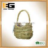 Rattan Hand Basket Shape Flower Pots For Garden Planer thumbnail-1