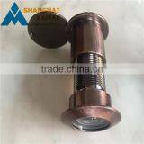 180 WIDE ANGLE D PEEPHOLE SPYHOLE CHROME BRASS 35-55MM DOORS thumbnail-1