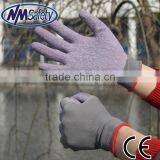 NMSAFETY Polyester Liner Coated Latex Gloves thumbnail-1