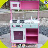 Wholesale Kids Wooden Miniature Toy Kitchen Play Set W10C114 thumbnail-3