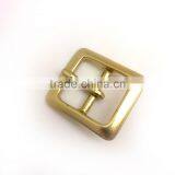 Solid Brass Center Bar Buckle With One Prong, Polished Belt Buckle thumbnail-3