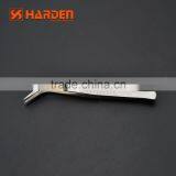 4PCS Stainless Steel Curved Tweezer Set thumbnail-4