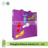 China Recyclable Bopp Glossy Laminated pp Woven Shopping Bag thumbnail-1