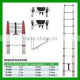 2.9m Aluminium Telescopic Ladder thumbnail-1